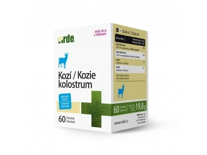 Kozie kolostrum 60 toboliek