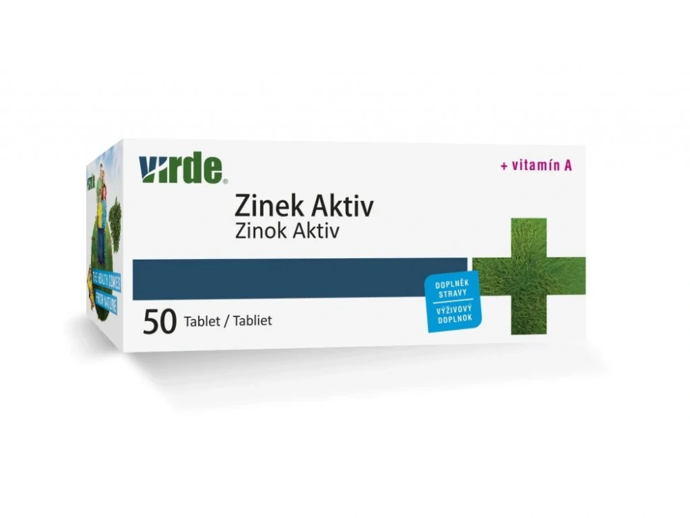Zinok Aktiv 50 tabliet