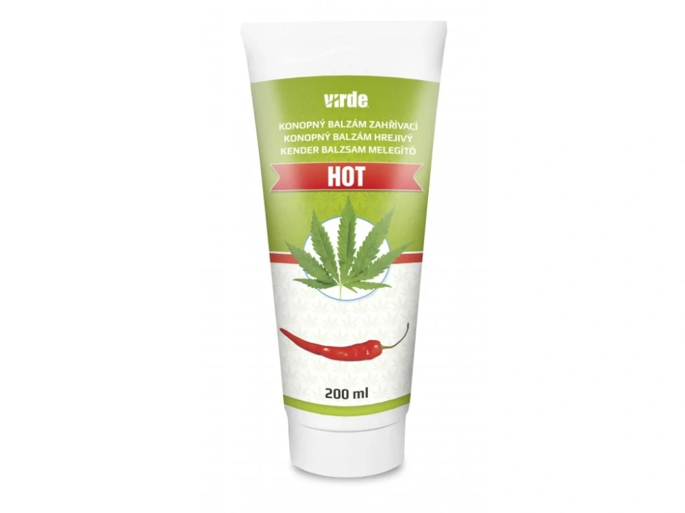 Konopný balzam hrejivý 200 ml