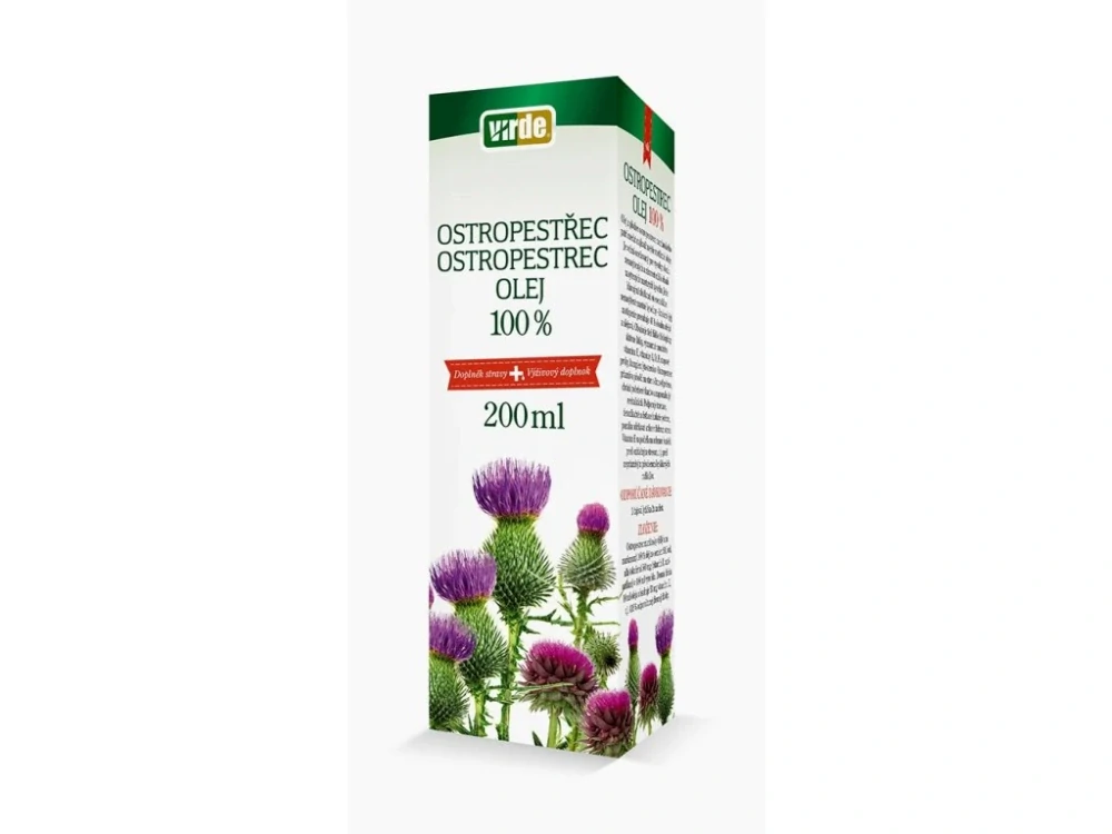 Ostropestrec olej 100 % 200 ml