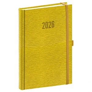 Denný diár 2026 A5 Rivoli - žltozelená