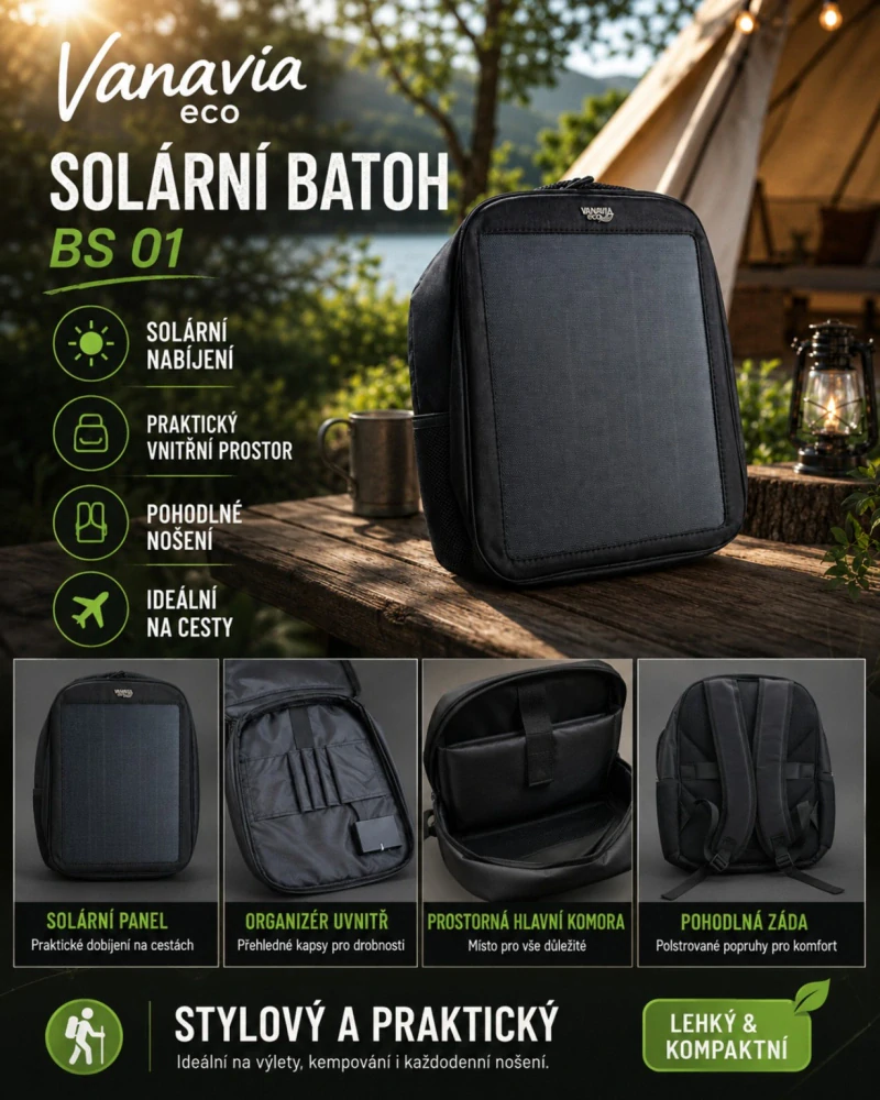 BATOH SOLÁRNY VANAVIA ECO 20 W