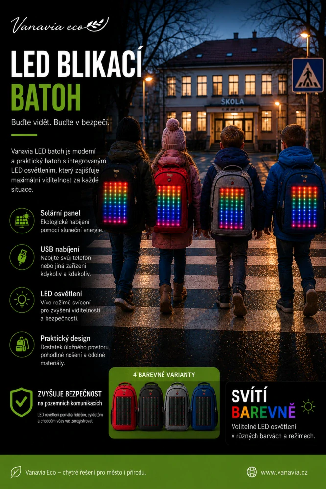 BATOH SOLÁRNY VANAVIA ECO 12 W